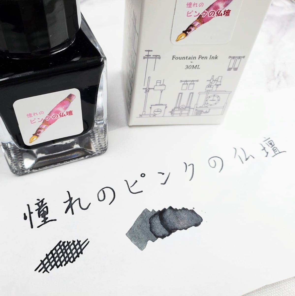 Tono Lims 憧れのピンクの仏壇 Fountain Pen Ink 50ml Made In Korea 香港鋼筆專門店